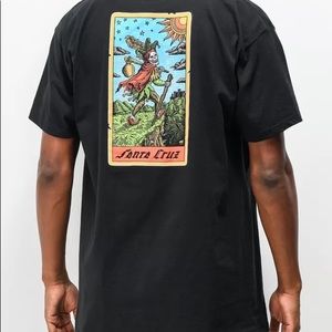 Santa Cruz Tarot Black T-shirt - Size L
